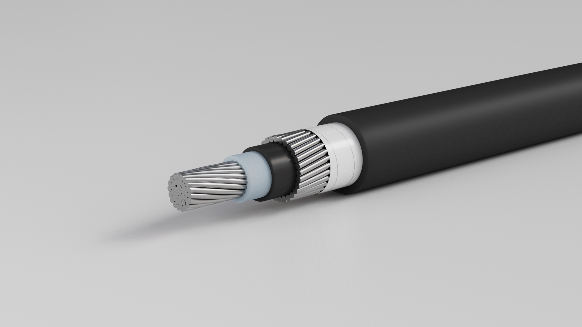 Single Core Cables 0.6 / 1 (1.2) KV 70º C with Stranded Circular Aluminium
